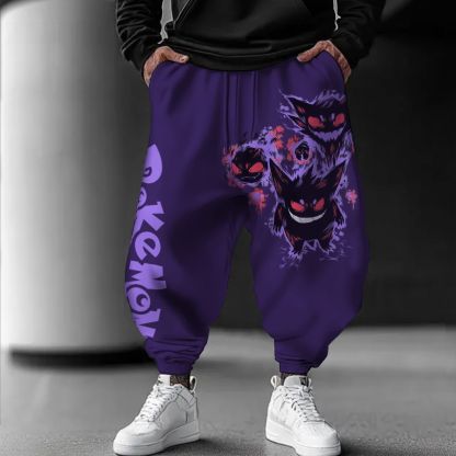 Unisex Casual Anime Streetwear Pants