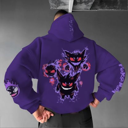 Unisex  Anime Graphic Streetwear Vintage Hoodie