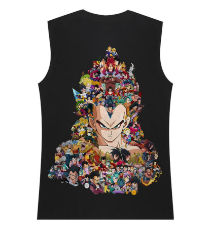 Unisex Anime Sleeveless Tank Top