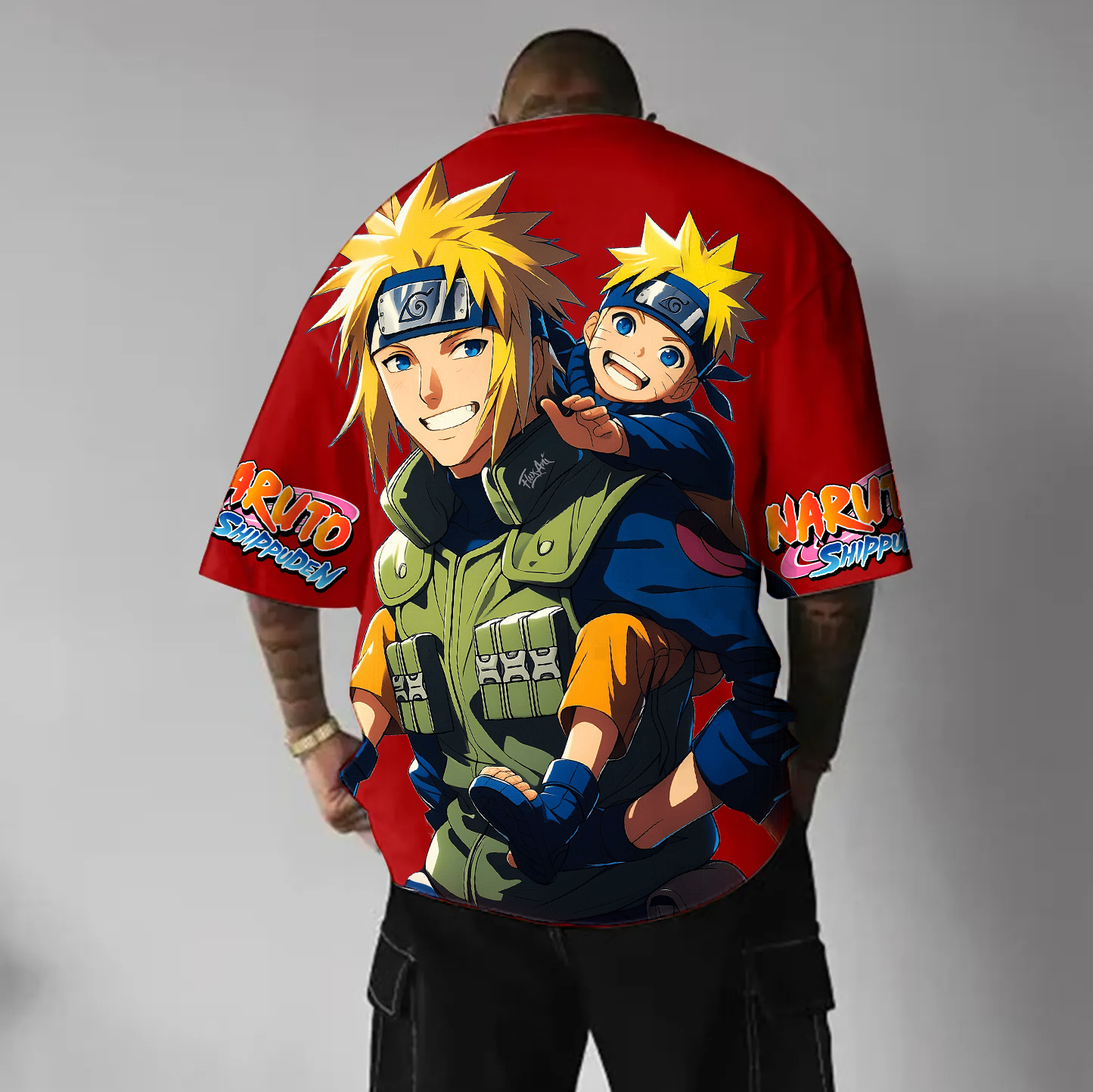 Unisex Anime “Naruto” Inspired Vintage T-Shirt