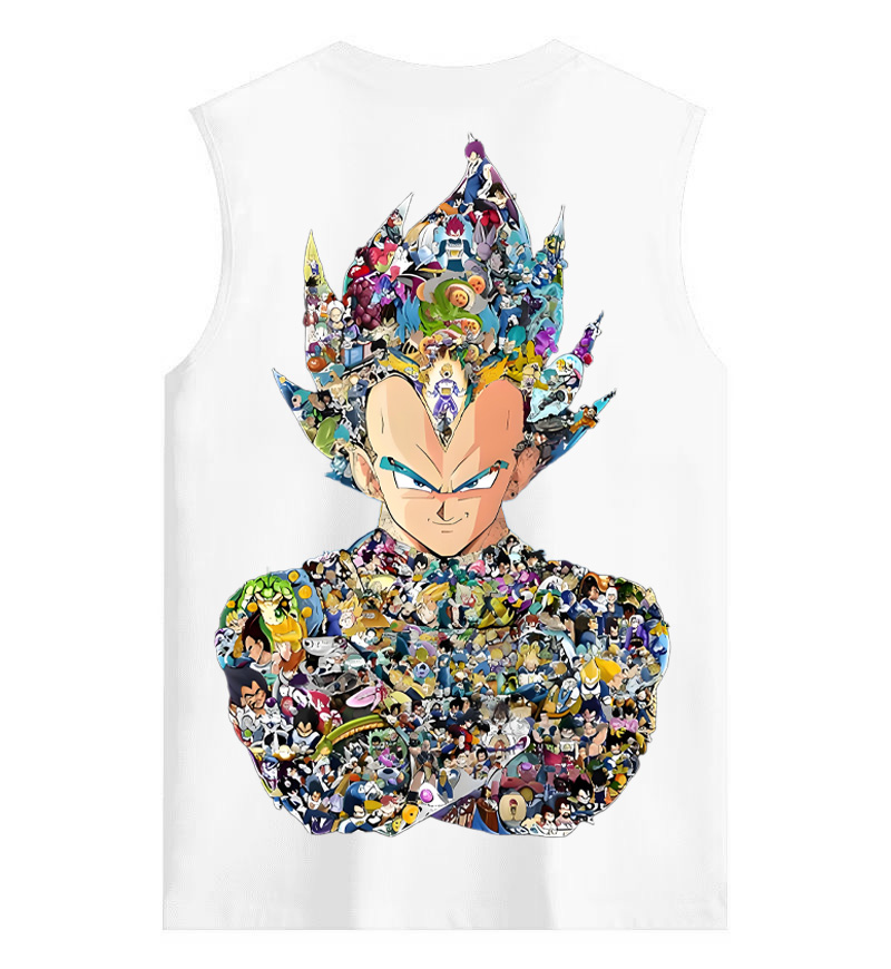 Unisex Anime Sleeveless Tank Top