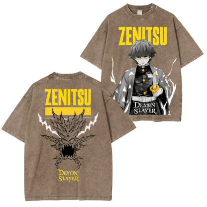 Unisex Anime Inspired Vintage T-Shirt