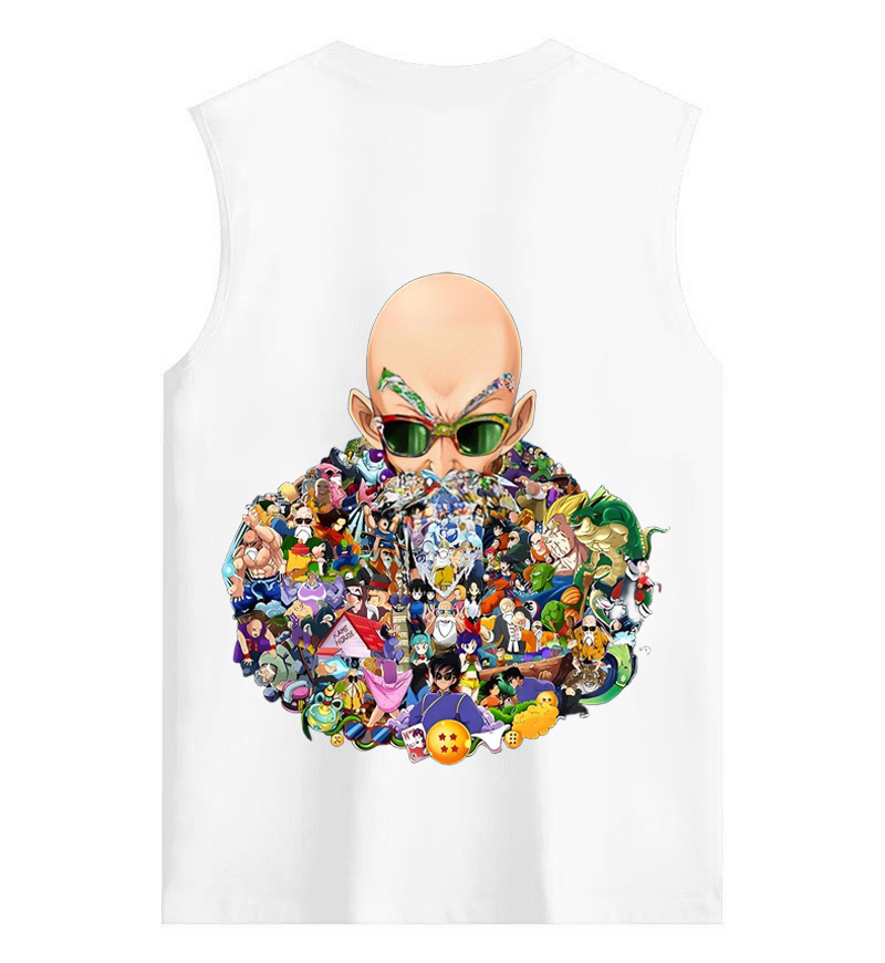 Unisex Anime Sleeveless Tank Top