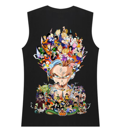 Unisex Anime Sleeveless Tank Top
