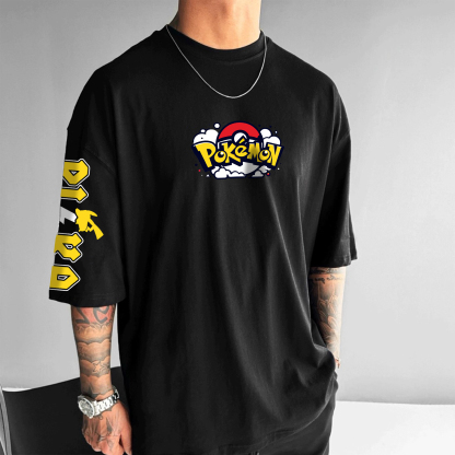 Unisex Anime Inspired Vintage T-Shirt-AnimeClothe