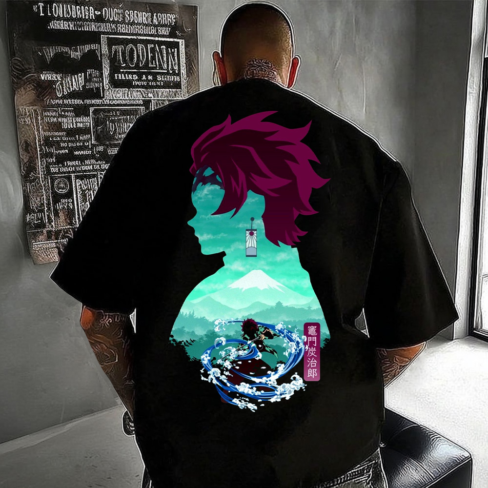 Unisex Anime Inspired Vintage T-Shirt