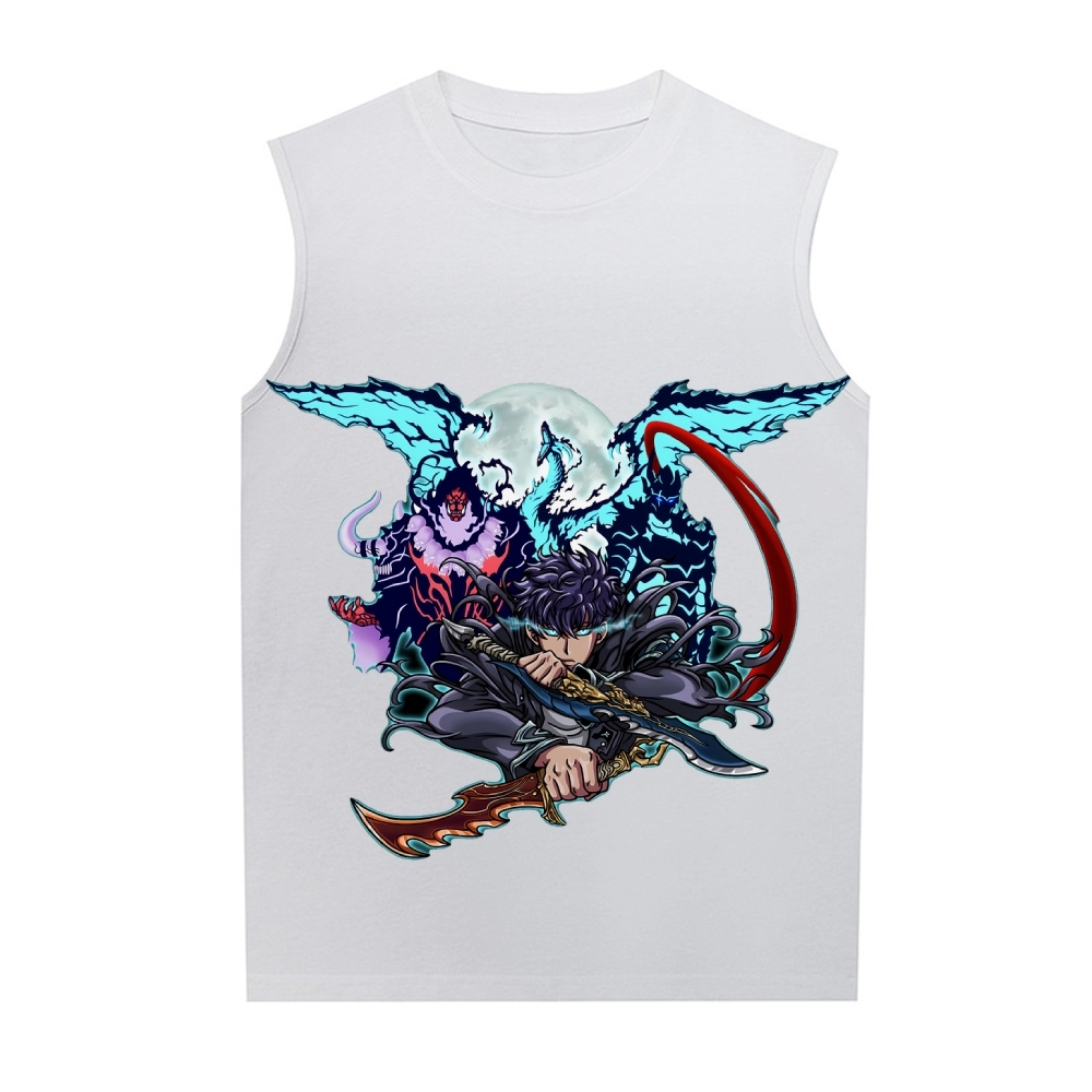 Men's Casual Gym Tank Top-AnimeClothe