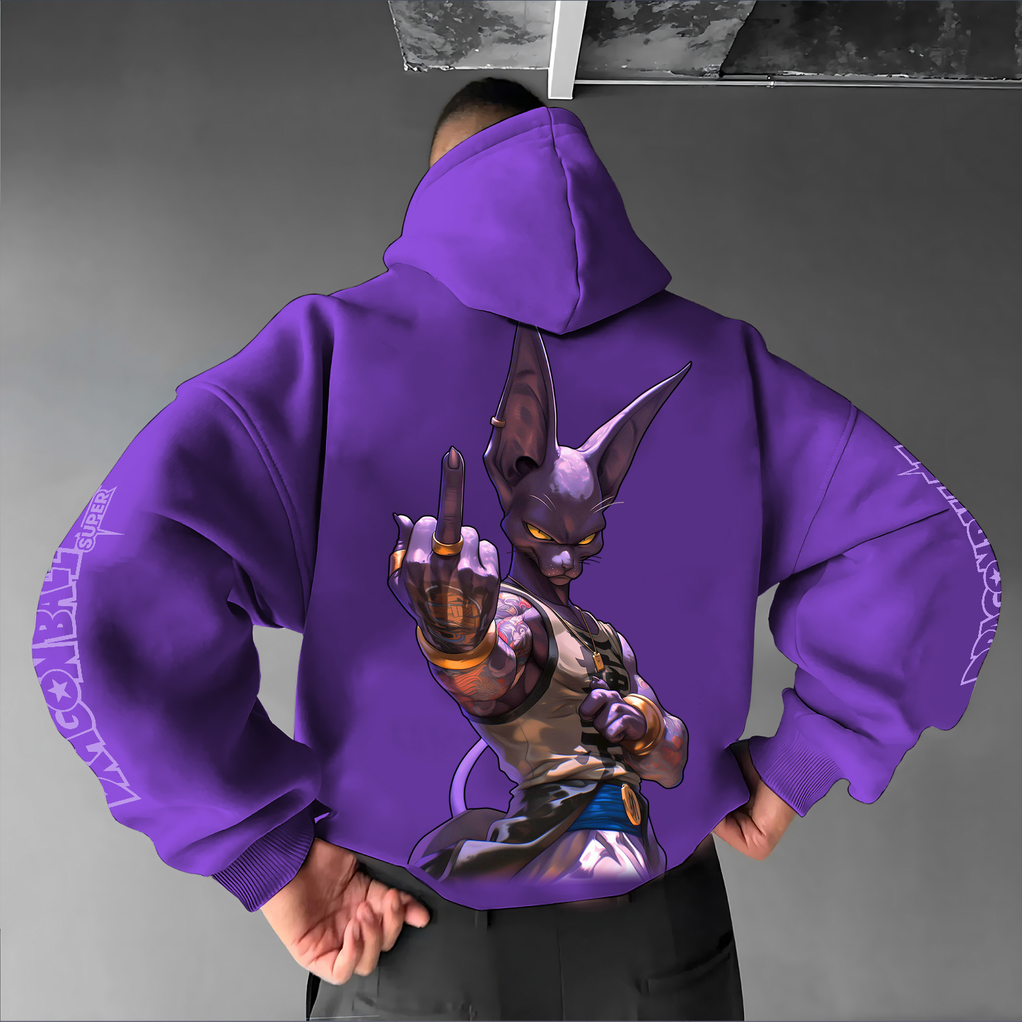 Unisex Anime Graphic Streetwear Vintage Hoodie