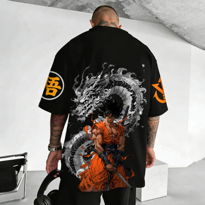 Unisex Anime Inspired Vintage T-Shirt