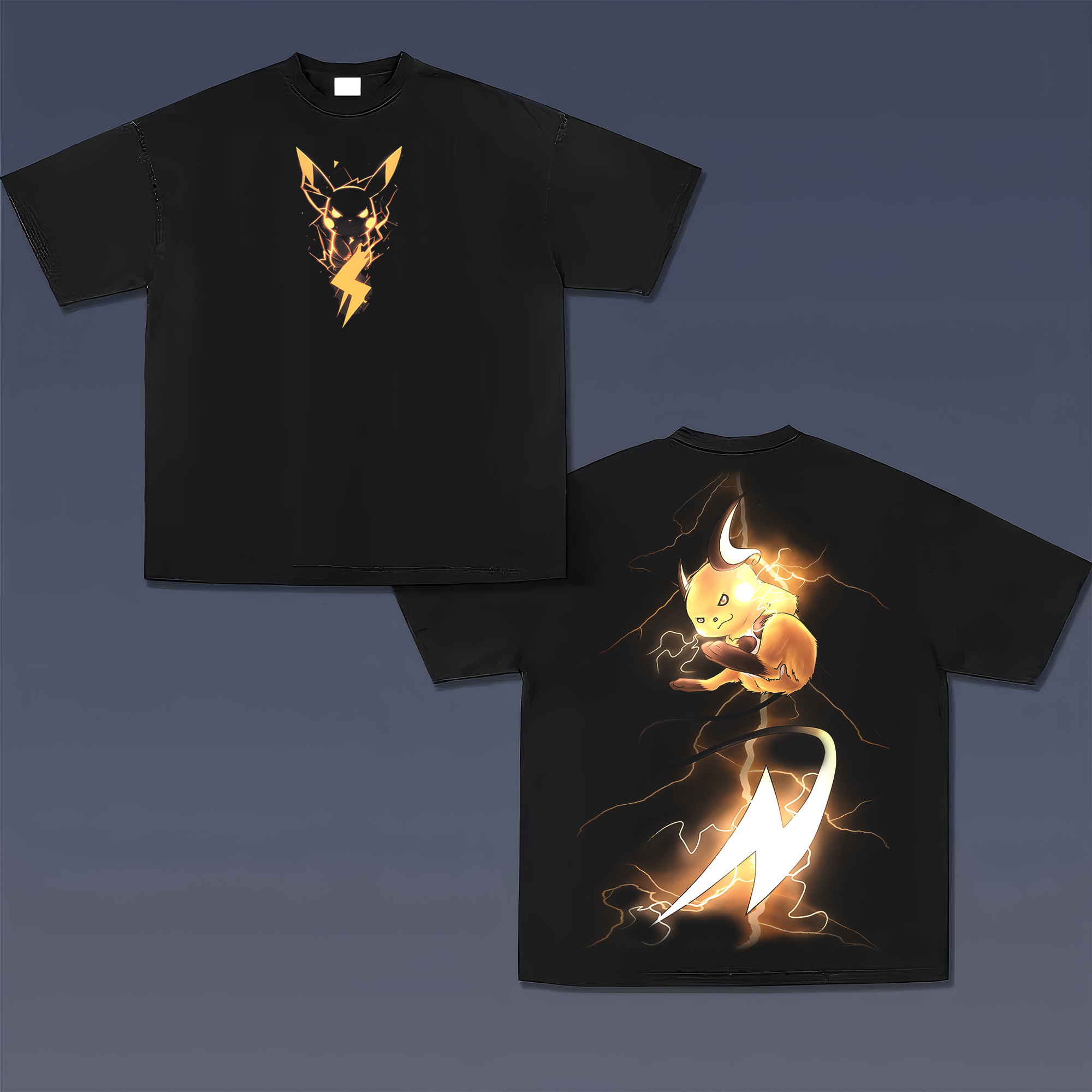 Unisex Anime Inspired Vintage T-Shirt-AnimeClothe