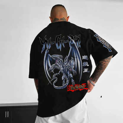 Unisex Anime Inspired Vintage T-Shirt-AnimeClothe