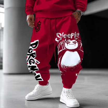 Unisex Casual Anime Streetwear Pants-AnimeClothe