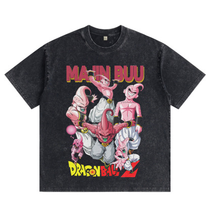 Dragon Ball Majin Buu Distressed T-Shirt