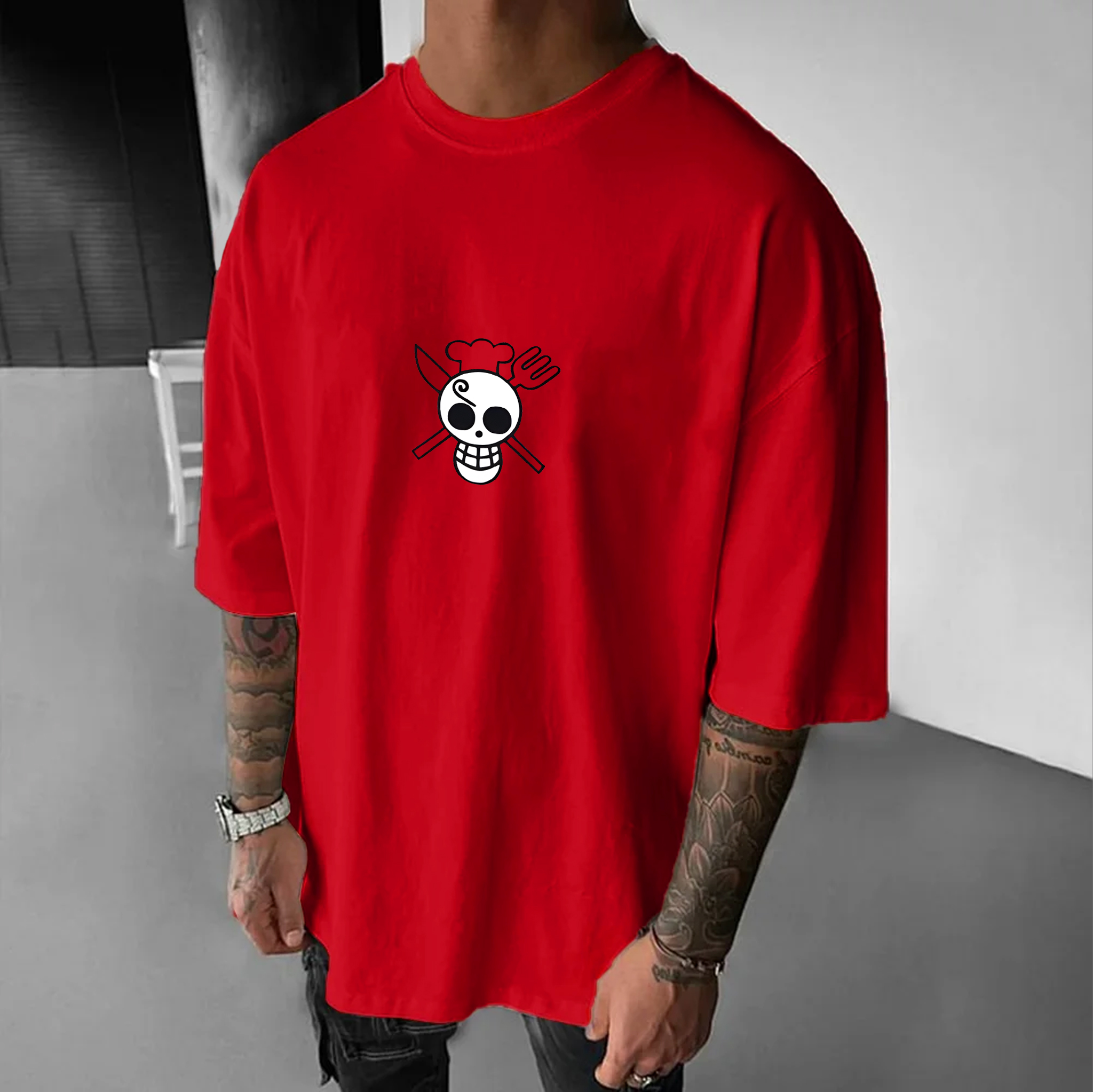 Unisex Anime Inspired Vintage T-Shirt丨One Piece-AnimeClothe