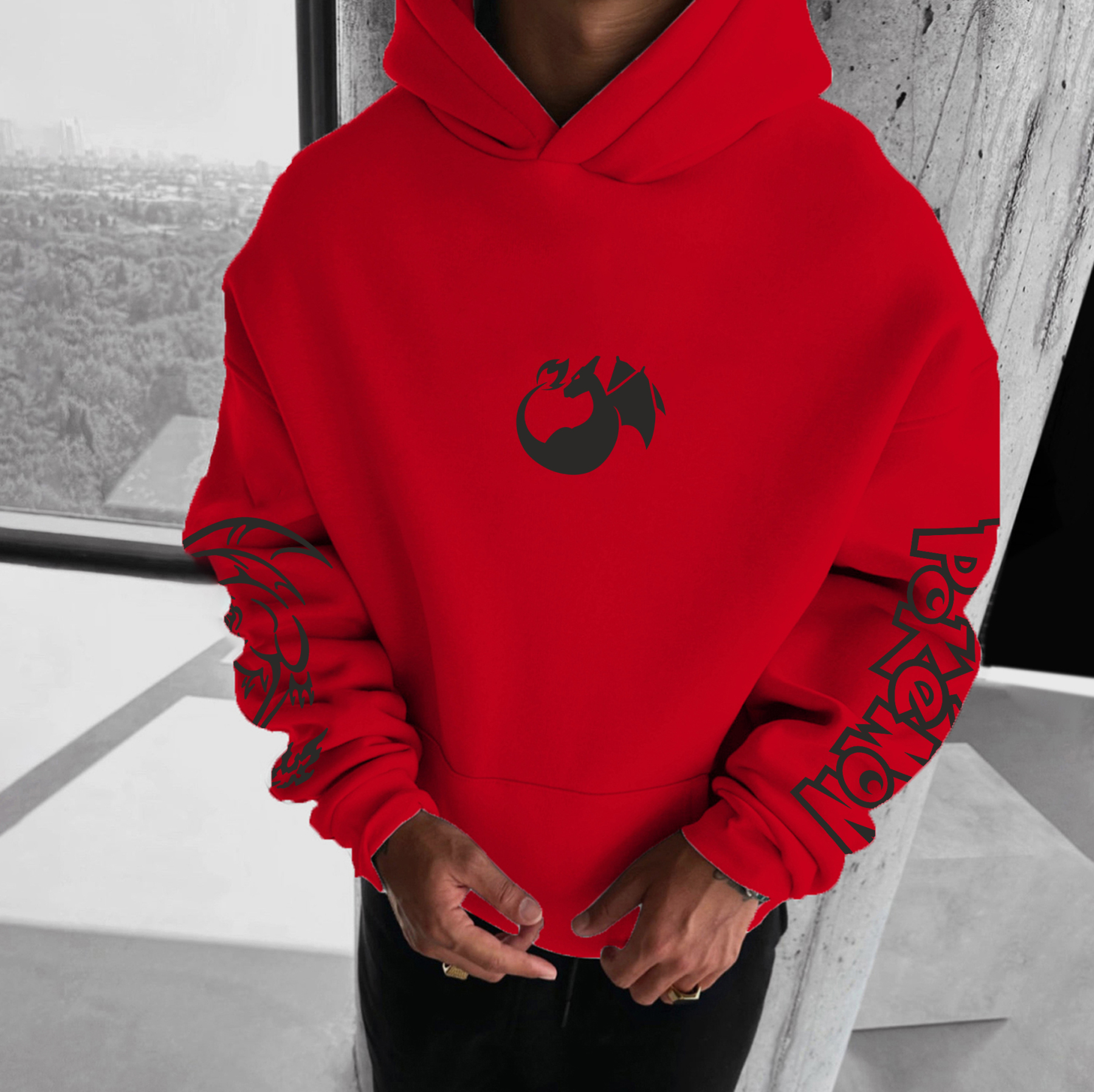 Unisex  Anime Graphic Streetwear Vintage Hoodie-AnimeClothe