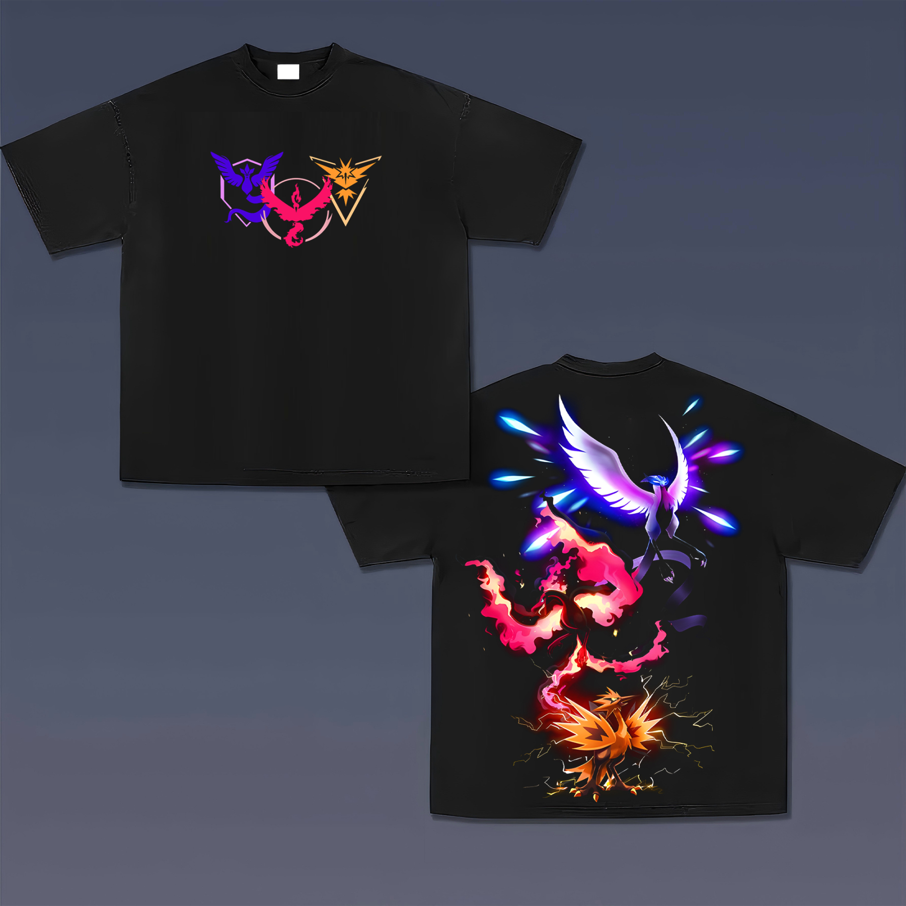 Unisex Anime Inspired Vintage T-Shirt-AnimeClothe