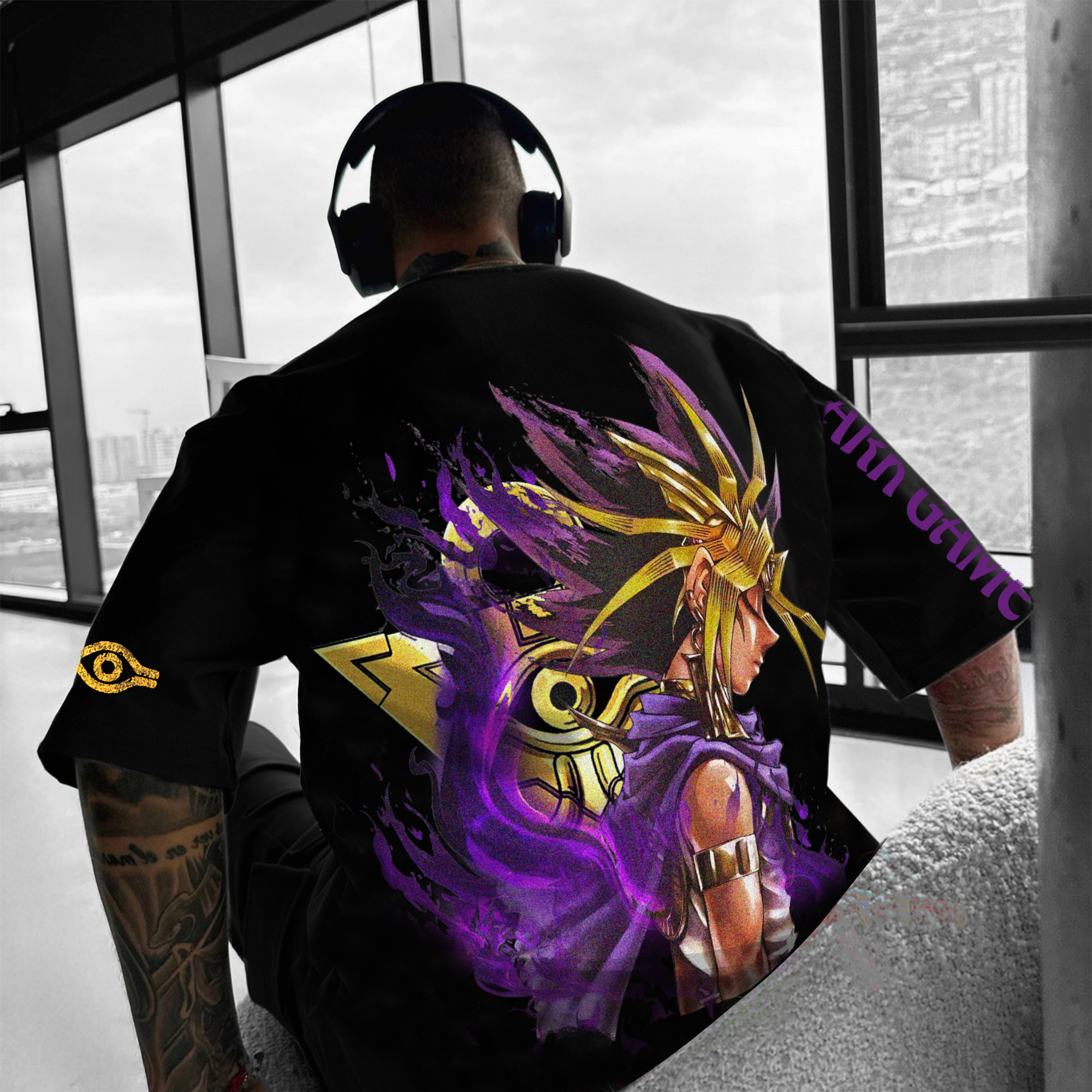 Unisex Anime Inspired Vintage T-Shirt-AnimeClothe