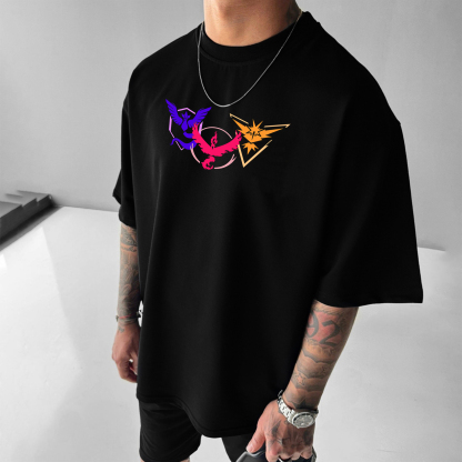 Unisex Anime Inspired Vintage T-Shirt-AnimeClothe
