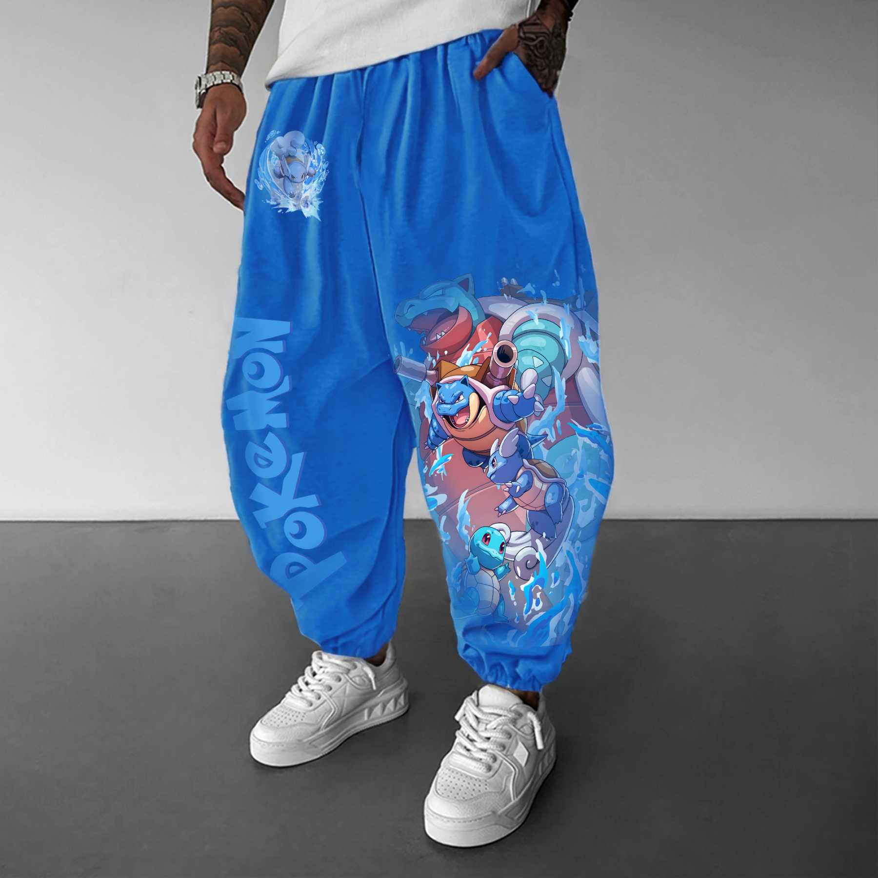 Unisex   Casual Anime Streetwear Pants-AnimeClothe