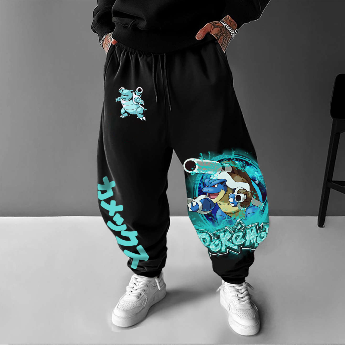 Unisex Casual Anime Streetwear Pants-AnimeClothe