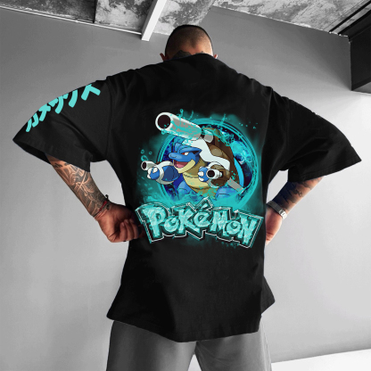 Unisex Anime Inspired Vintage T-Shirt-AnimeClothe
