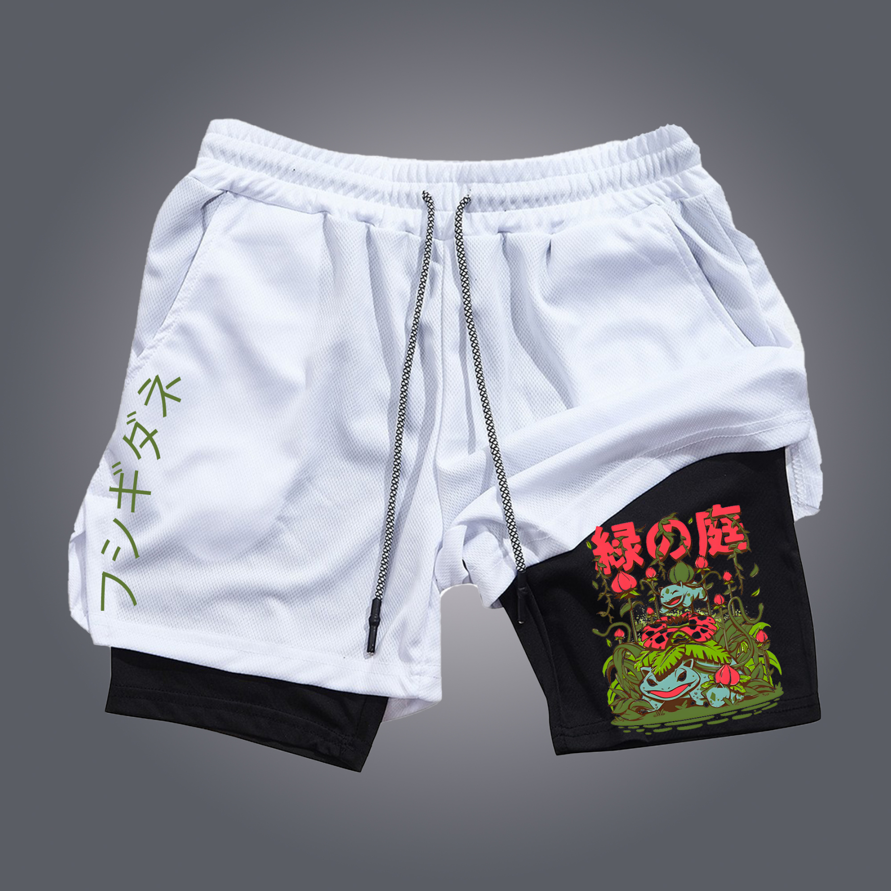 Unisex Casual Anime Streetwear Shorts-AnimeClothe