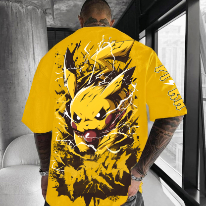 Unisex Anime Inspired Vintage T-Shirt-AnimeClothe