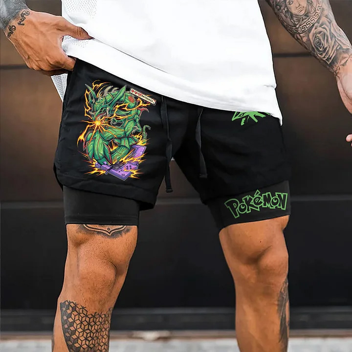 Unisex Casual Anime Streetwear Shorts