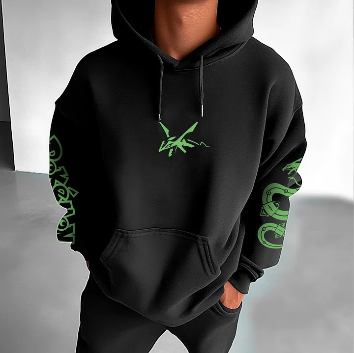 Unisex Anime Graphic Streetwear Vintage Hoodie