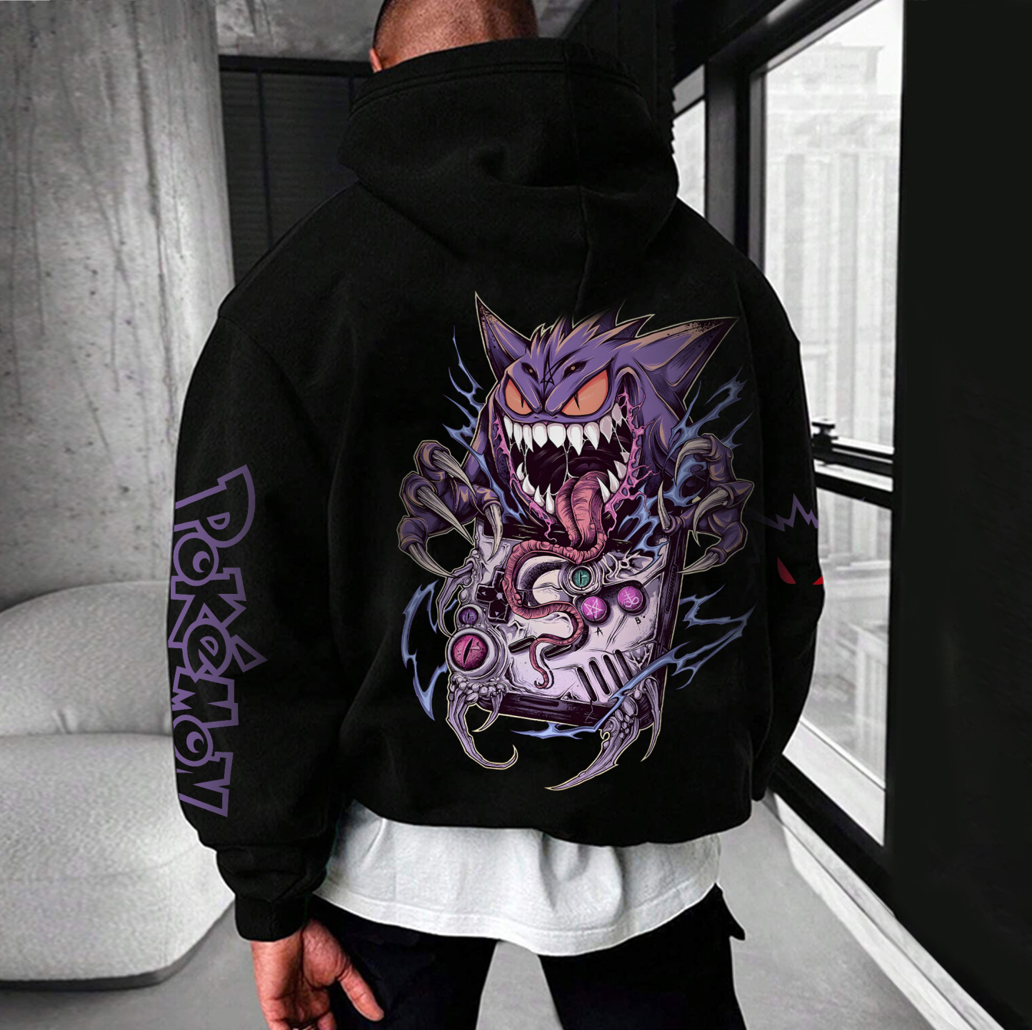 Unisex Anime Graphic Streetwear Vintage Hoodie