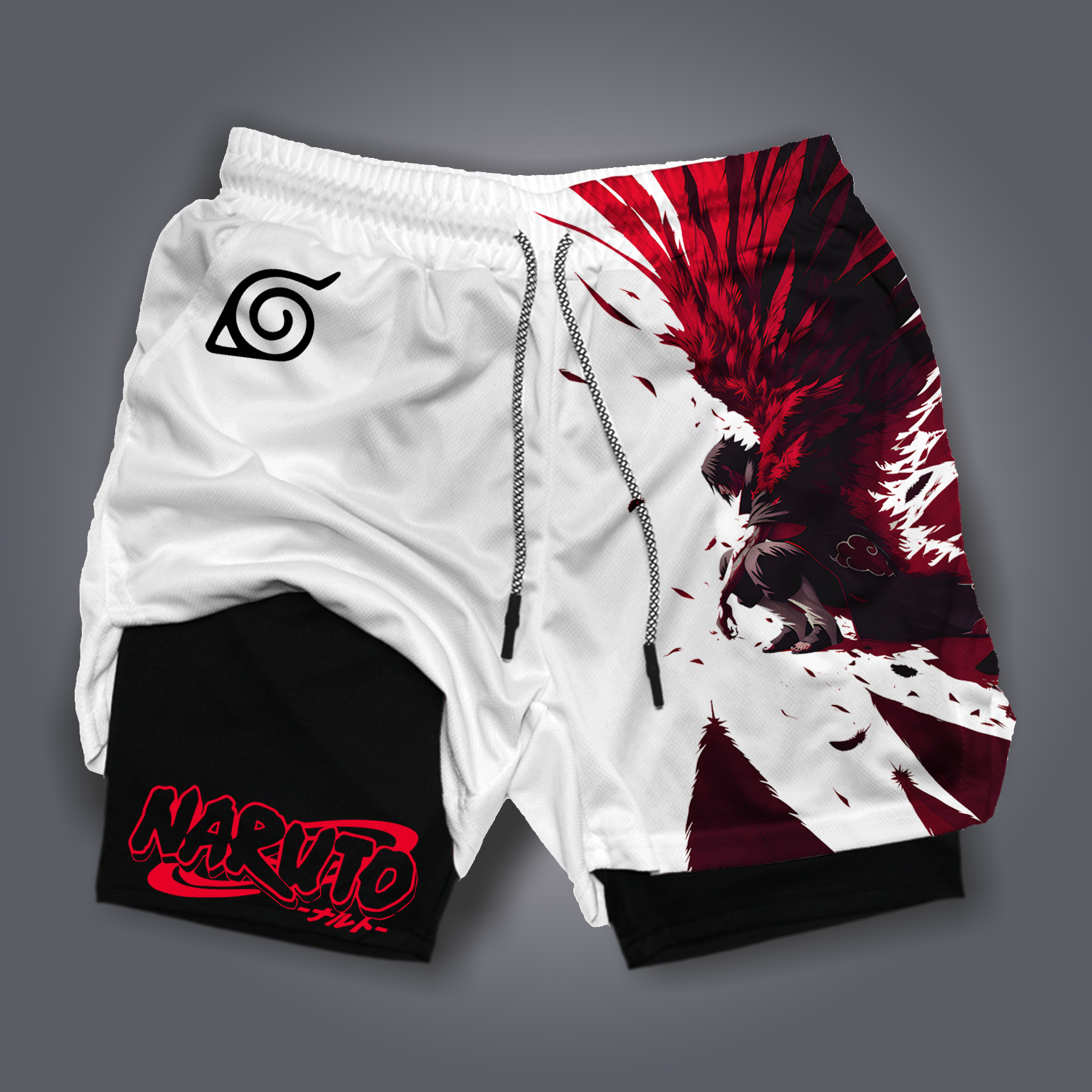 Unisex  Casual Anime Streetwear Shorts-AnimeClothe
