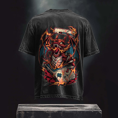 Unisex Anime Inspired Vintage T-Shirt