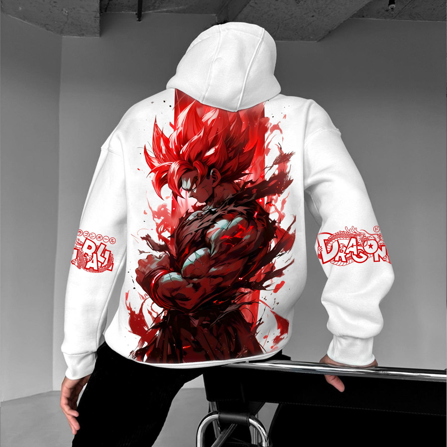 Unisex Anime Graphic Streetwear Vintage Hoodie-AnimeClothe