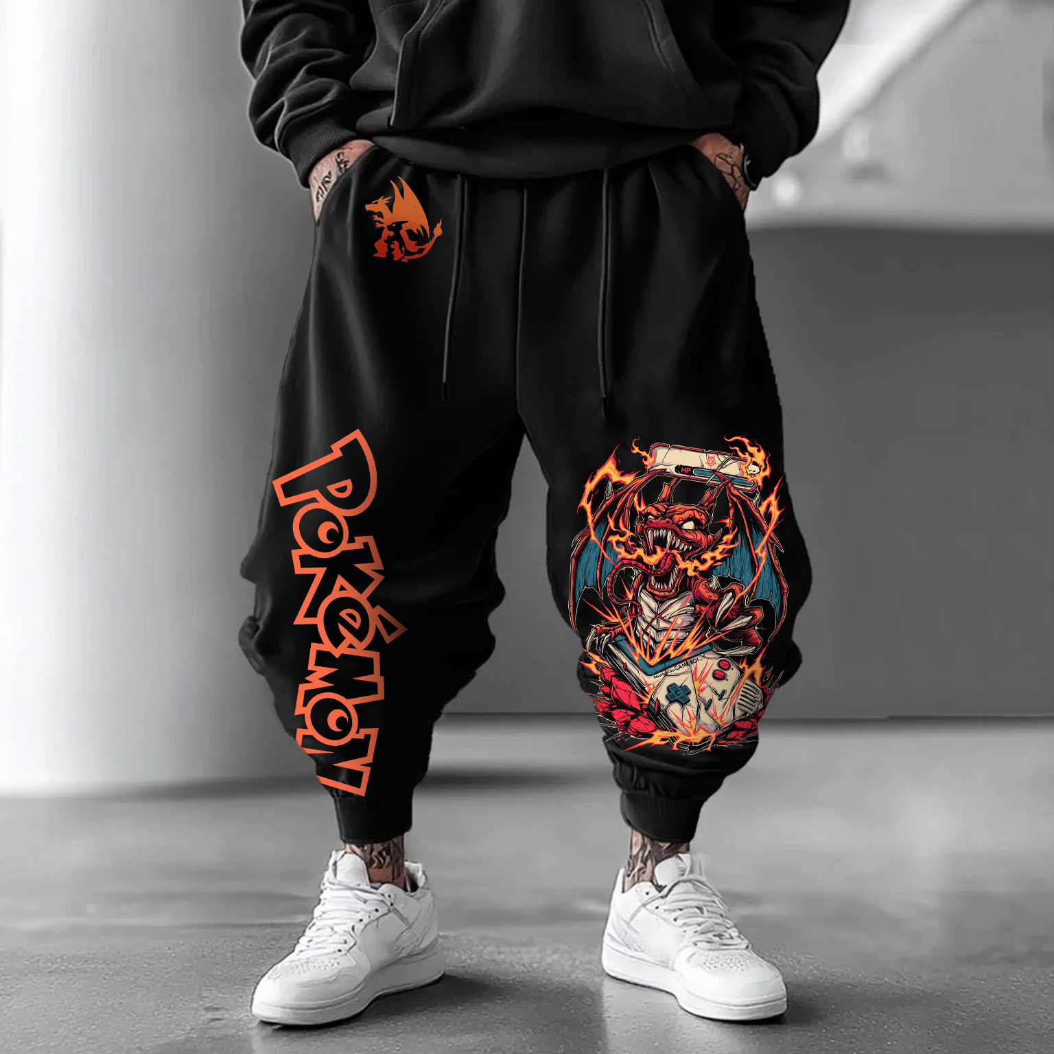 Unisex Casual Anime Streetwear Pants