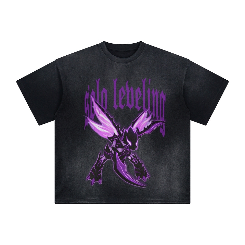 Unisex Anime Inspired Vintage T-Shirt-AnimeClothe