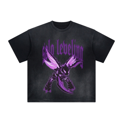 Unisex Anime Inspired Vintage T-Shirt-AnimeClothe