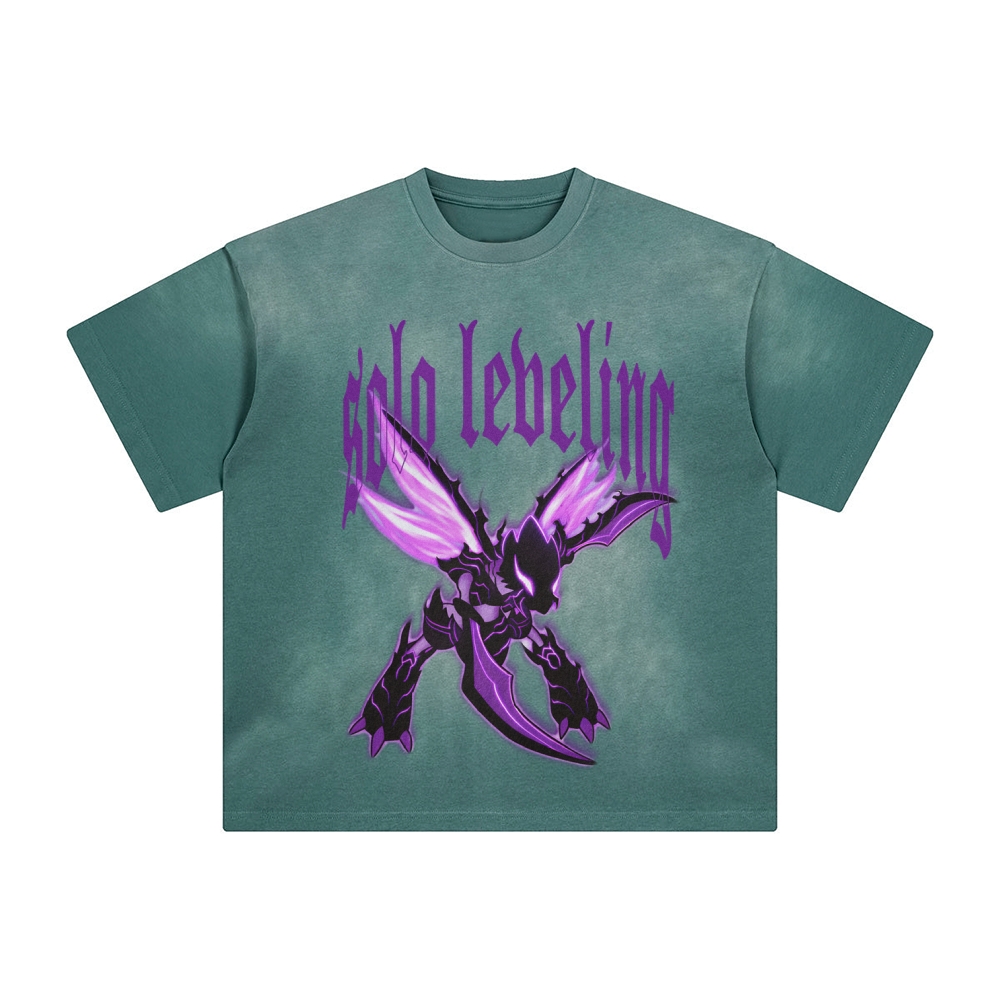 Unisex Anime Inspired Vintage T-Shirt-AnimeClothe