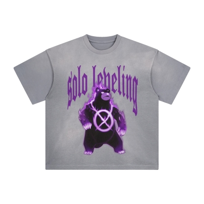 Unisex Anime Inspired Vintage T-Shirt-AnimeClothe