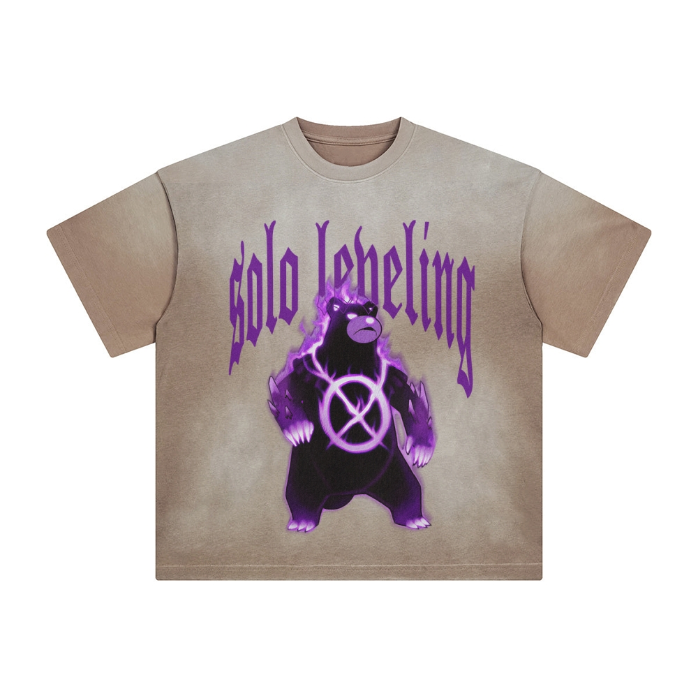 Unisex Anime Inspired Vintage T-Shirt-AnimeClothe