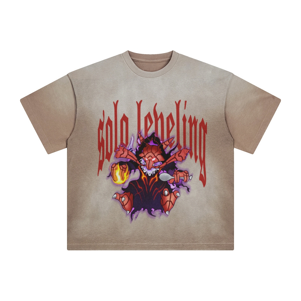 Unisex Anime Inspired Vintage T-Shirt-AnimeClothe