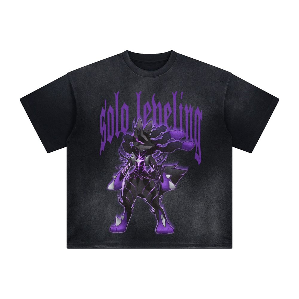 Unisex Anime Inspired Vintage T-Shirt-AnimeClothe