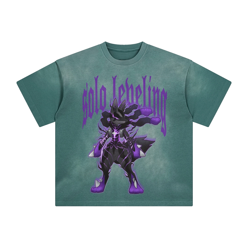 Unisex Anime Inspired Vintage T-Shirt-AnimeClothe