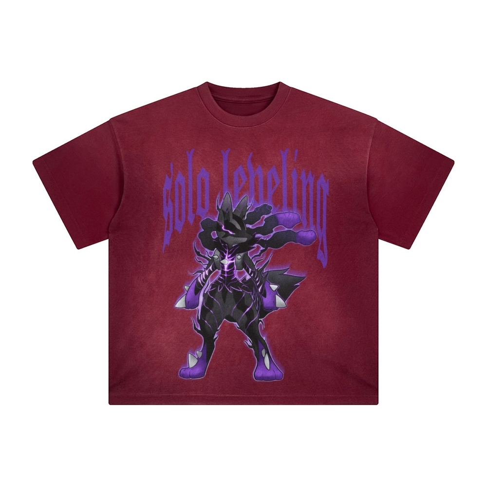 Unisex Anime Inspired Vintage T-Shirt-AnimeClothe