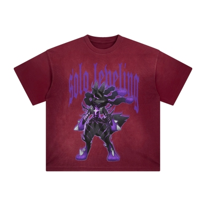 Unisex Anime Inspired Vintage T-Shirt-AnimeClothe