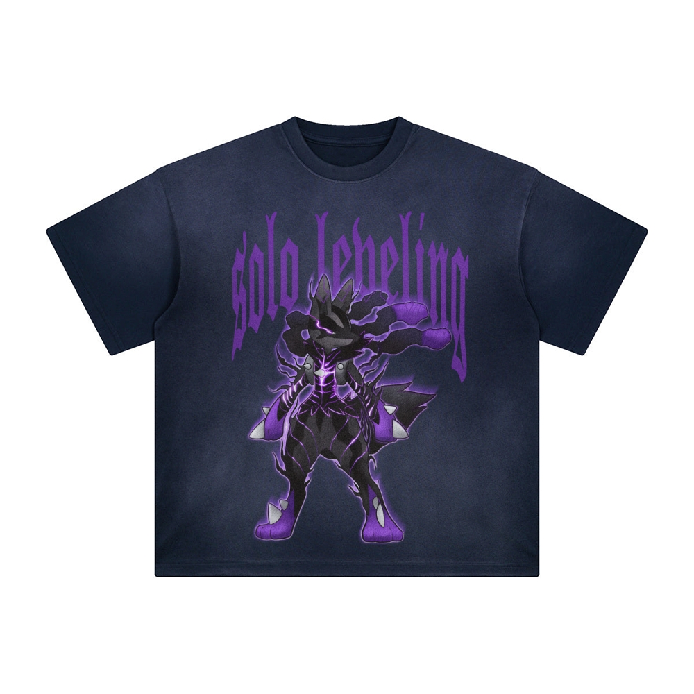 Unisex Anime Inspired Vintage T-Shirt-AnimeClothe