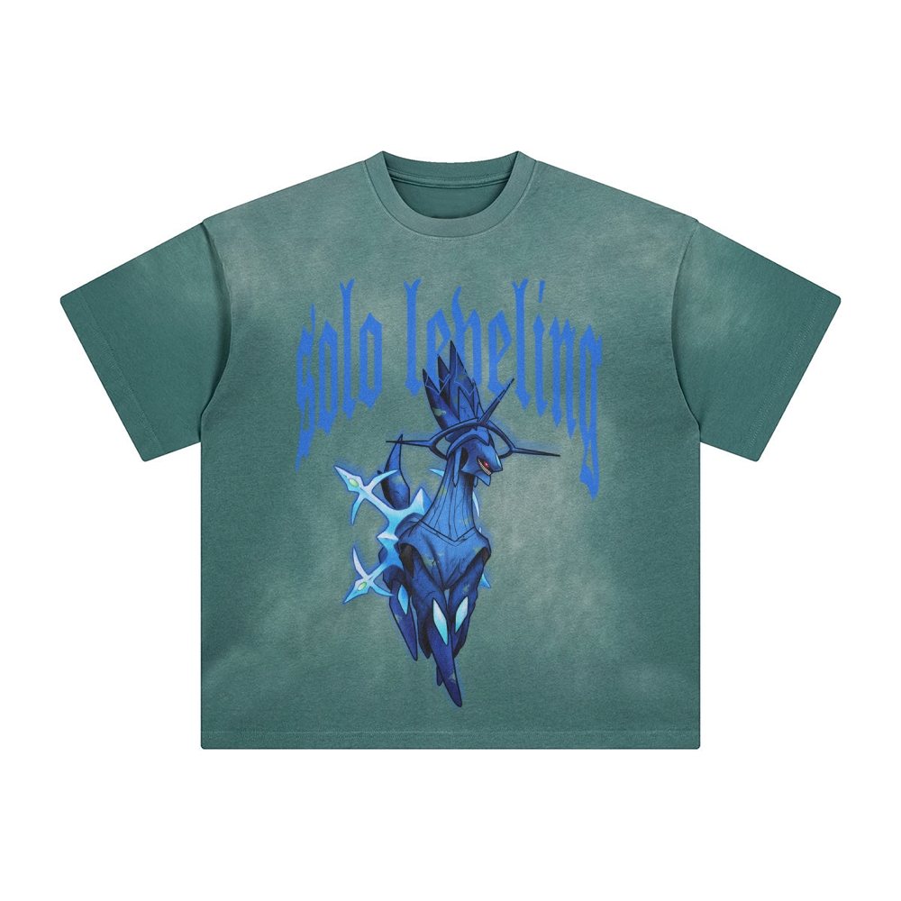 Unisex Anime Inspired Vintage T-Shirt-AnimeClothe