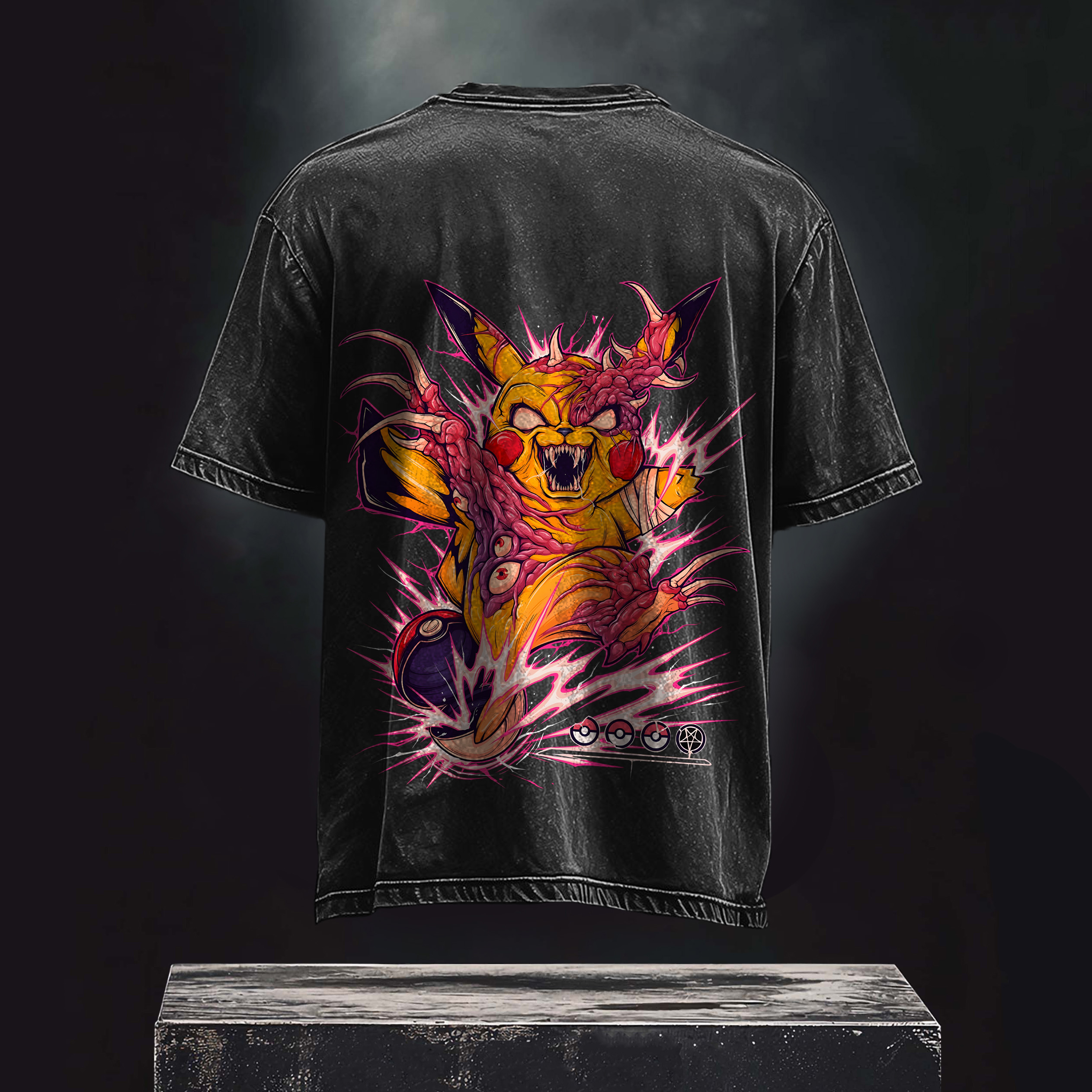 Unisex Anime Inspired Vintage T-Shirt