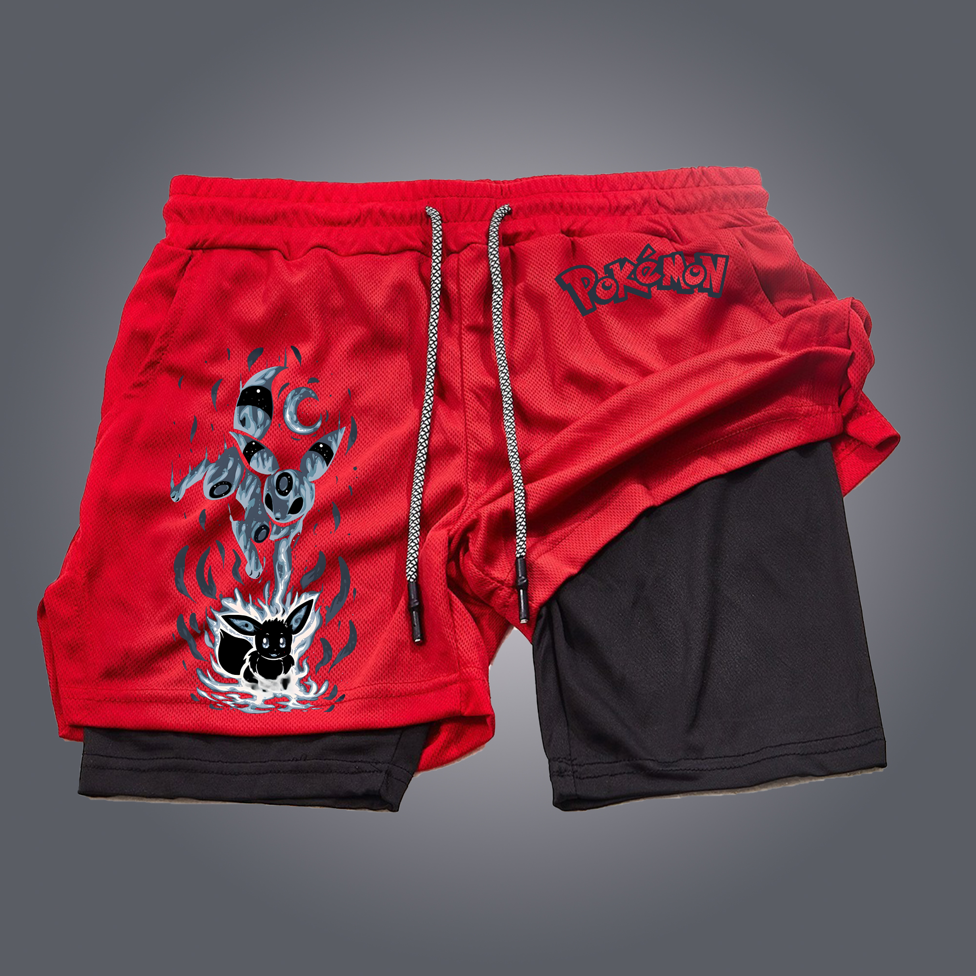 Unisex Casual Anime Streetwear Shorts-AnimeClothe