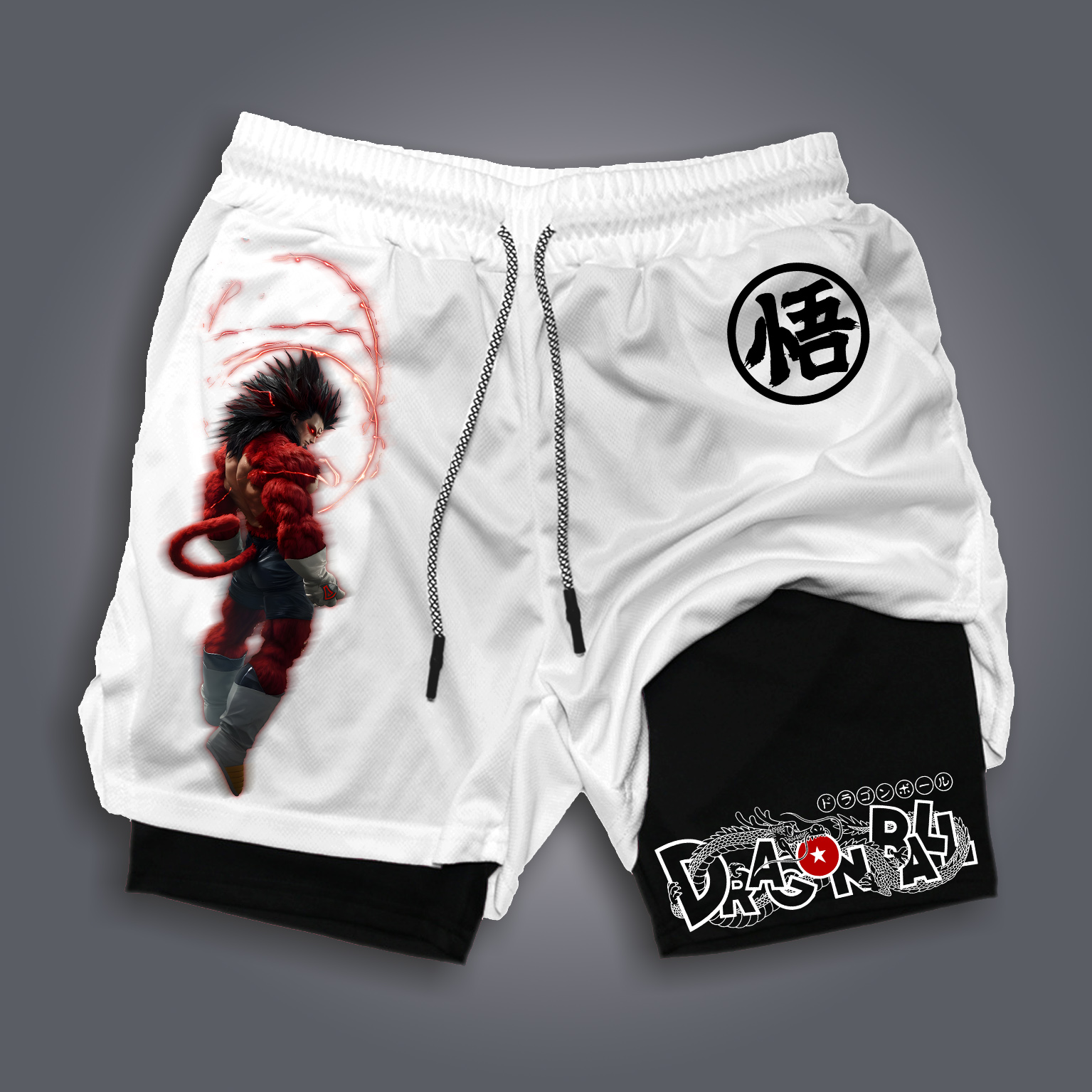 Unisex Casual Anime Streetwear Shorts-AnimeClothe