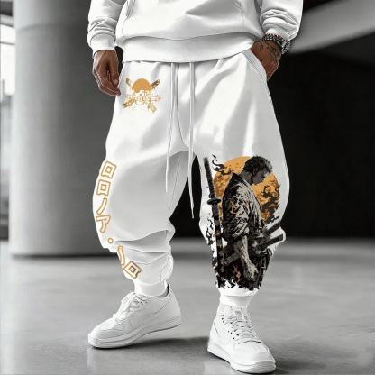 Unisex Anime Inspired Vintage Pants